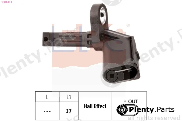 EPS 1.960.015 — Sensor, wheel speed Made in Italy - OE Equivalent