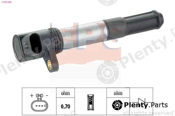 EPS 1.970.442 — Ignition Coil Made in Italy - OE Equivalent