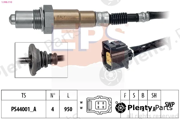 EPS 1.998.110 — Lambda Sensor Made in Italy - OE Equivalent