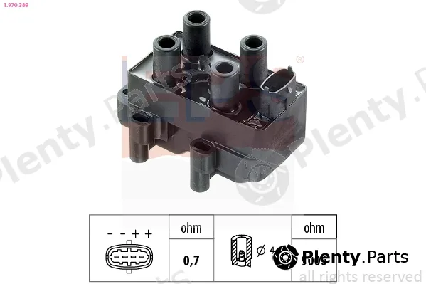 EPS 1.970.389 — Ignition Coil Made in Italy - OE Equivalent