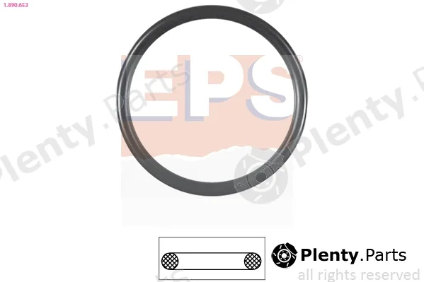 EPS 1.890.653 — Seal, thermostat Made in Italy - OE Equivalent