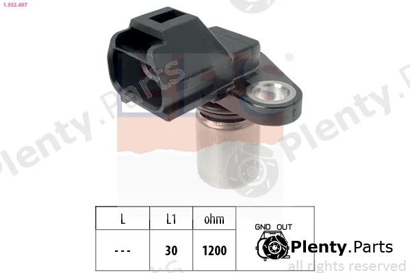 EPS 1.953.497 — Sensor, camshaft position Made in Italy - OE Equivalent