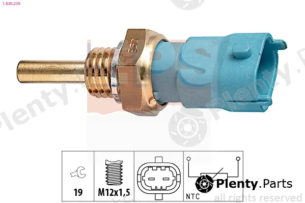 EPS 1.830.239 — Sensor, oil temperature Made in Italy - OE Equivalent