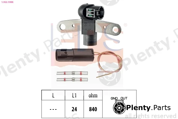 EPS 1.953.199K — Sensor, crankshaft pulse Made in Italy - OE Equivalent