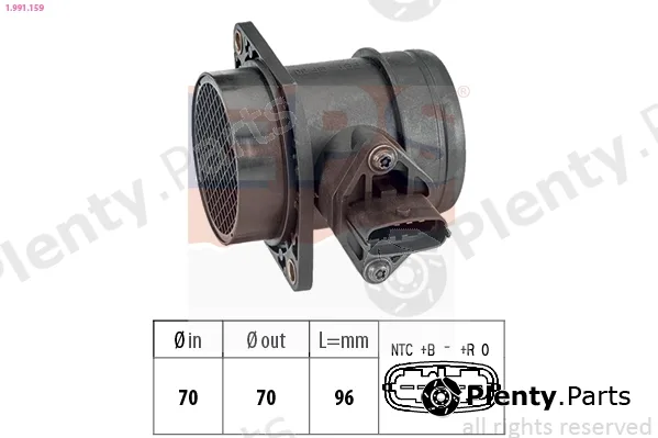 EPS 1.991.159 — Mass Air Flow Sensor Made in Italy - OE Equivalent