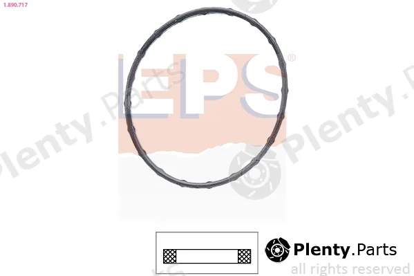 EPS 1.890.717 — Seal, thermostat Made in Italy - OE Equivalent
