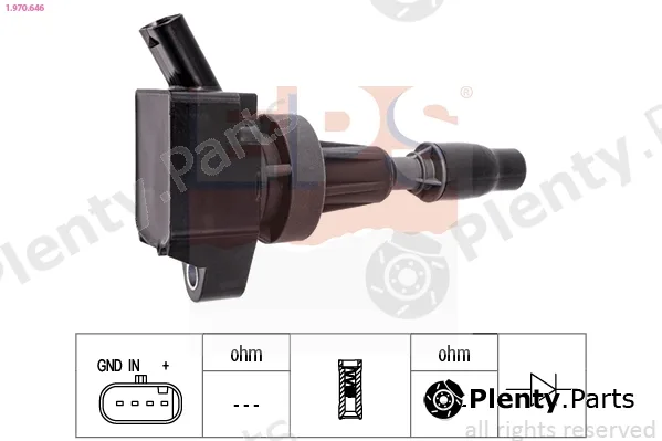 EPS 1.970.646 — Ignition Coil Made in Italy - OE Equivalent