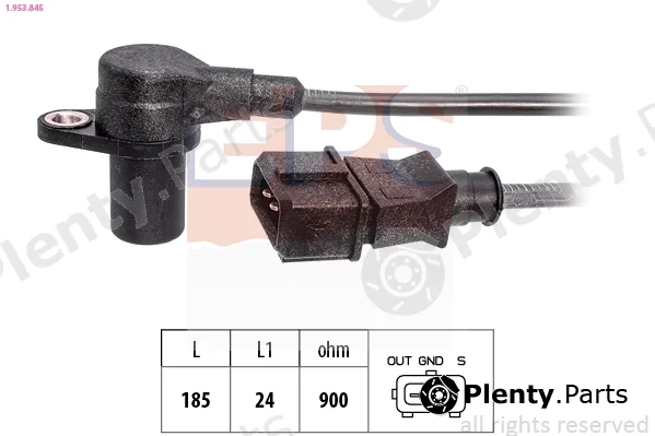 EPS 1.953.845 — Sensor, crankshaft pulse Made in Italy - OE Equivalent