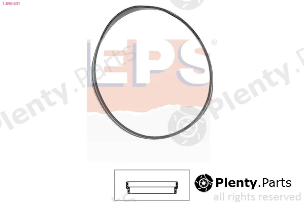 EPS 1.890.631 — Seal, thermostat Made in Italy - OE Equivalent