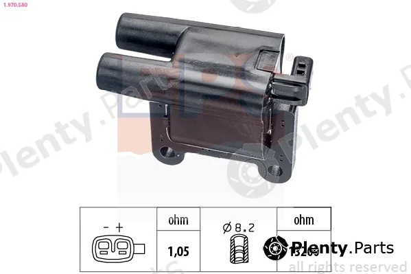 EPS 1.970.580 — Ignition Coil Made in Italy - OE Equivalent