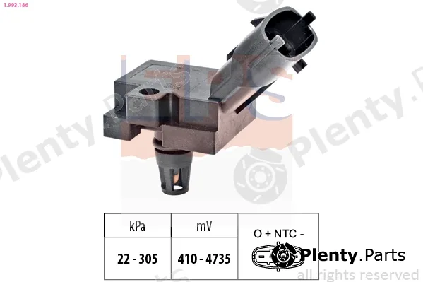 EPS 1.993.186 — Air Pressure Sensor, altitude adaption Made in Italy - OE Equivalent