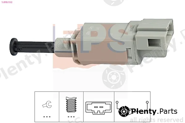 EPS 1.810.152 — Switch, clutch control (cruise control) Made in Italy - OE Equivalent