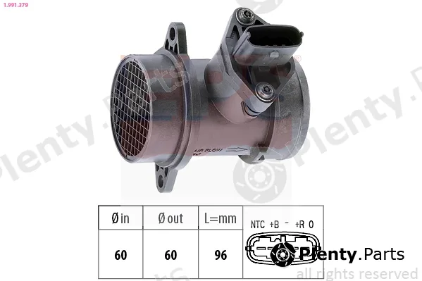 EPS 1.991.379 — Mass Air Flow Sensor Made in Italy - OE Equivalent