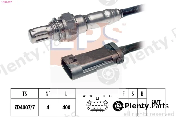 EPS 1.997.097 — Lambda Sensor Made in Italy - OE Equivalent