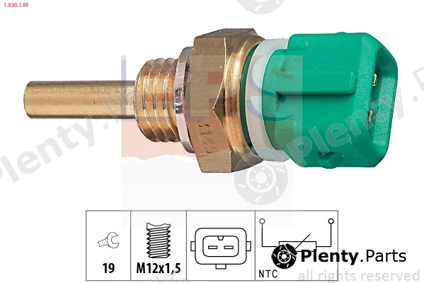 EPS 1.830.149 — Sensor, coolant temperature Made in Italy - OE Equivalent