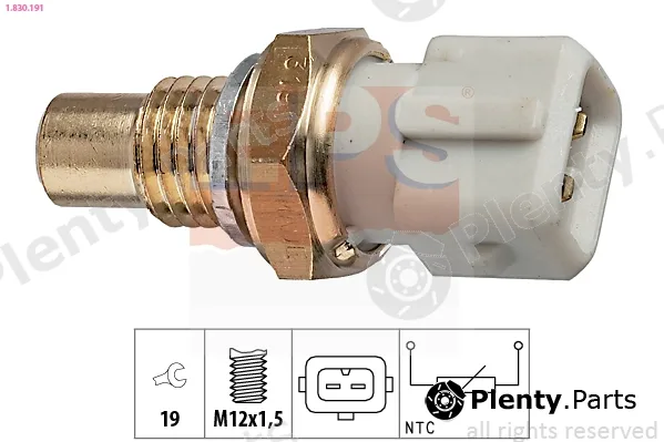 EPS 1.830.191 — Sensor, oil temperature Made in Italy - OE Equivalent