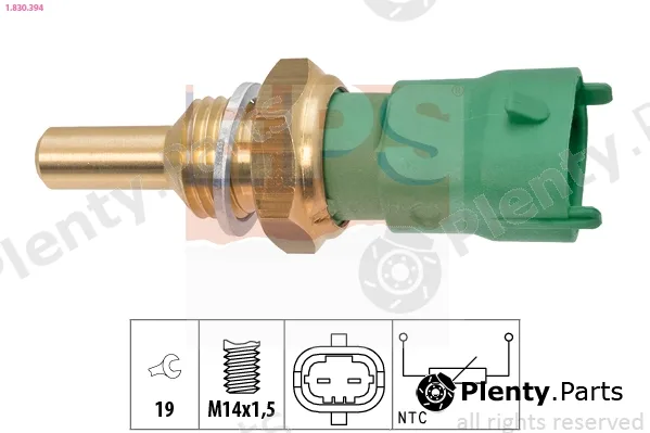 EPS 1.830.394 — Sensor, coolant temperature Made in Italy - OE Equivalent