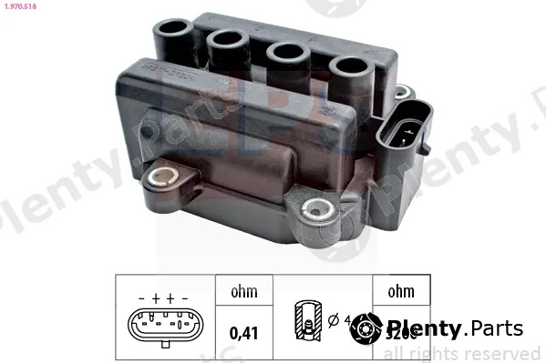 EPS 1.970.518 — Ignition Coil OE Equivalent