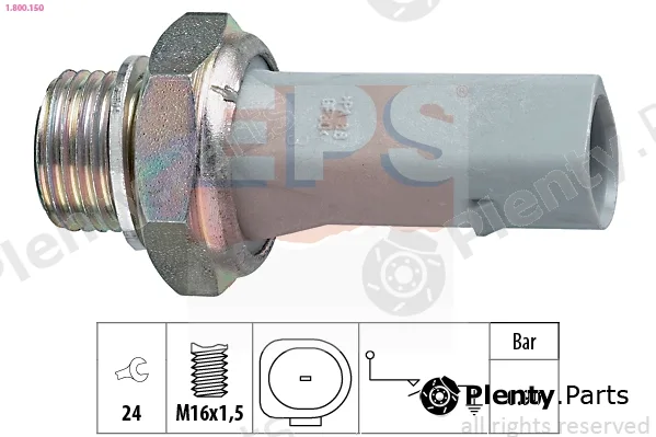 EPS 1.800.150 — Oil Pressure Switch Made in Italy - OE Equivalent