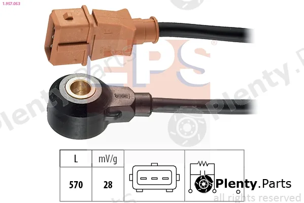 EPS 1.957.053 — Knock Sensor Made in Italy - OE Equivalent