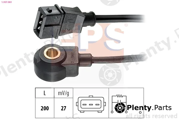 EPS 1.957.061 — Knock Sensor Made in Italy - OE Equivalent
