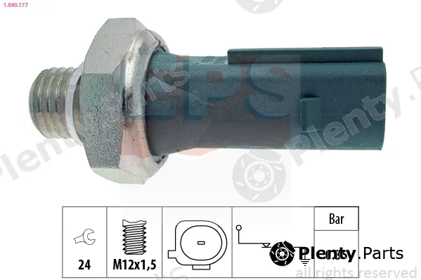 EPS 1.800.177 — Oil Pressure Switch Made in Italy - OE Equivalent