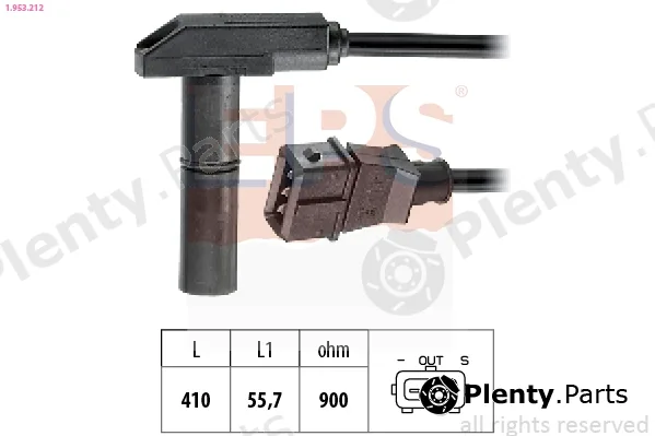 EPS 1.953.212 — Sensor, crankshaft pulse Made in Italy - OE Equivalent