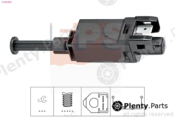 EPS 1.810.055 — Stop Light Switch Made in Italy - OE Equivalent