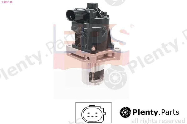 EPS 1.963.125 — EGR Valve Made in Italy - OE Equivalent