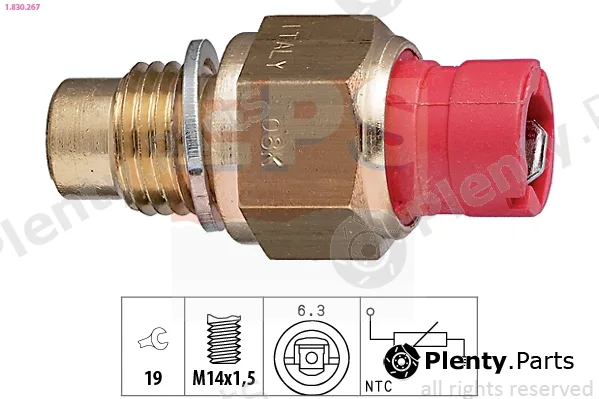 EPS 1.830.267 — Sensor, oil temperature Made in Italy - OE Equivalent
