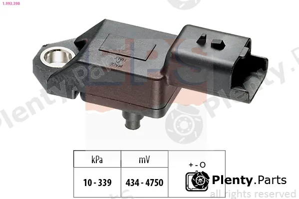 EPS 1.993.398 — Air Pressure Sensor, altitude adaption Made in Italy - OE Equivalent
