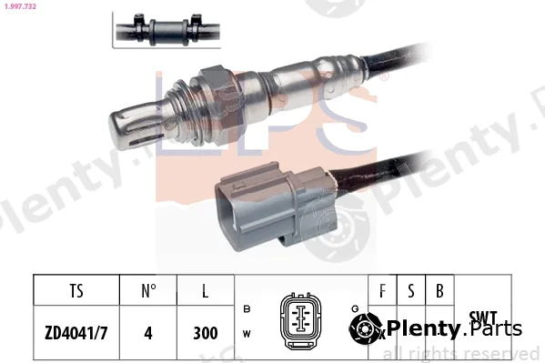 EPS 1.997.732 — Lambda Sensor Made in Italy - OE Equivalent