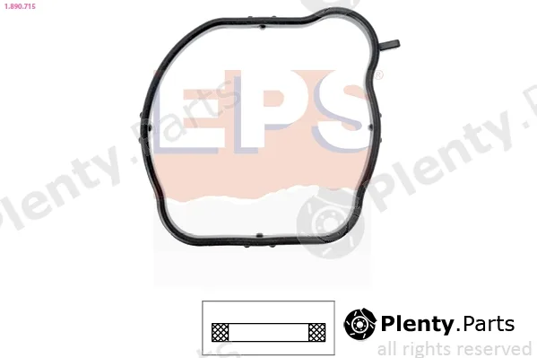 EPS 1.890.715 — Seal, thermostat Made in Italy - OE Equivalent