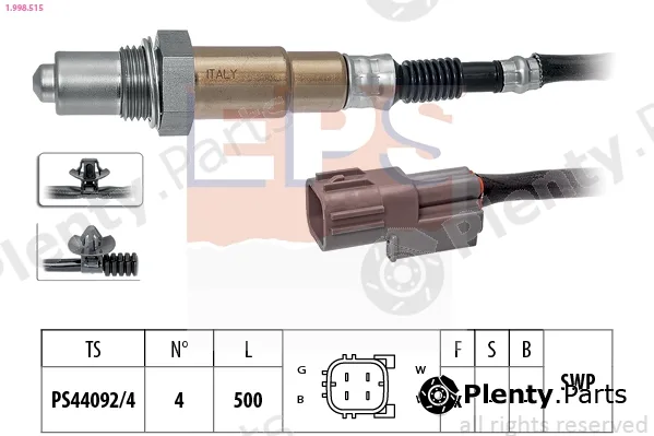 EPS 1.998.515 — Lambda Sensor Made in Italy - OE Equivalent