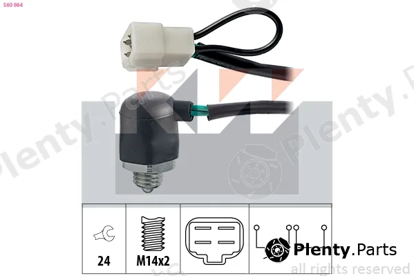 KW 560064 — Switch, reverse light Made in Italy - OE Equivalent