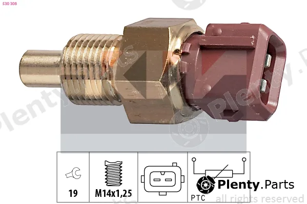 KW 530308 — Sensor, coolant temperature Made in Italy - OE Equivalent