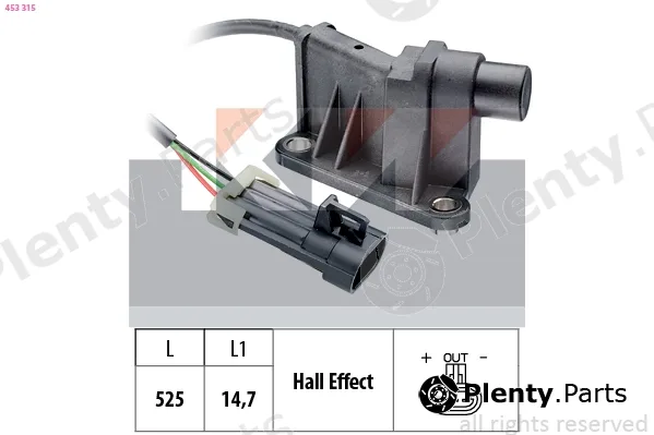 KW 453315 — Sensor, camshaft position Made in Italy - OE Equivalent