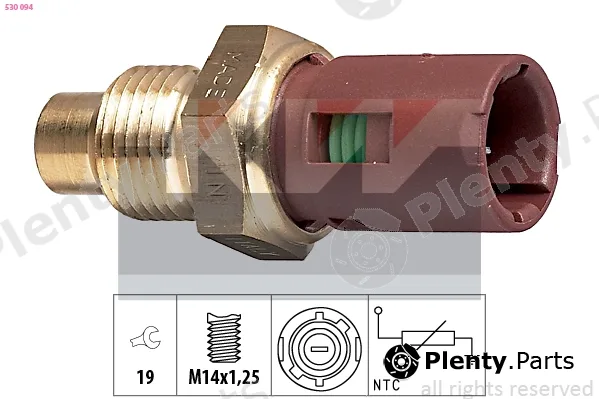 KW 530094 — Sensor, coolant temperature Made in Italy - OE Equivalent