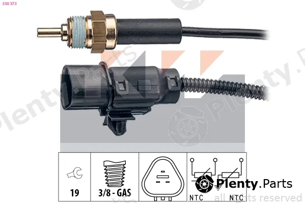 KW 530373 — Sensor, coolant temperature Made in Italy - OE Equivalent