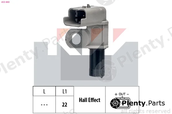 KW 453460 — Sensor, camshaft position Made in Italy - OE Equivalent