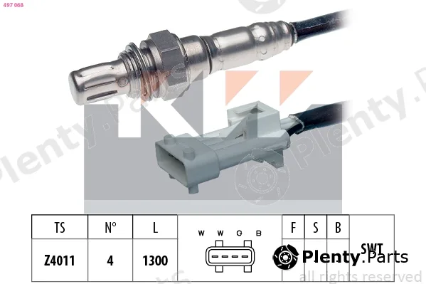 KW 497068 — Lambda Sensor Made in Italy - OE Equivalent