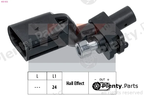 KW 453552 — Sensor, crankshaft pulse Made in Italy - OE Equivalent