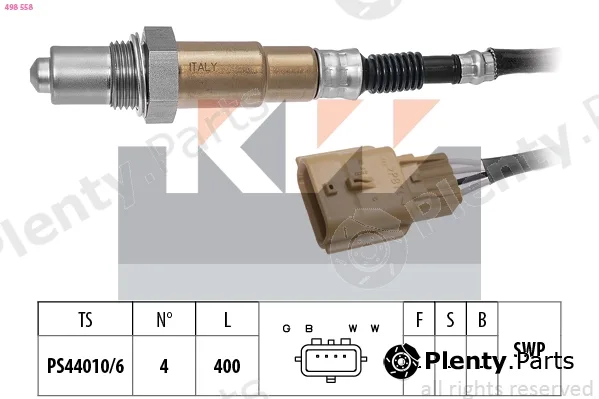 KW 498558 — Lambda Sensor Made in Italy - OE Equivalent