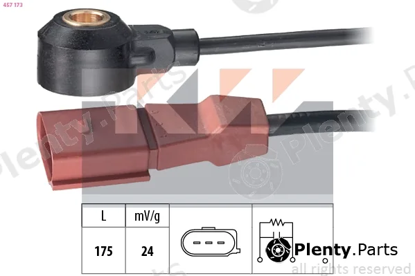 KW 457173 — Knock Sensor Made in Italy - OE Equivalent