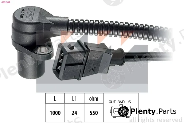 KW 453164 — Sensor, crankshaft pulse Made in Italy - OE Equivalent