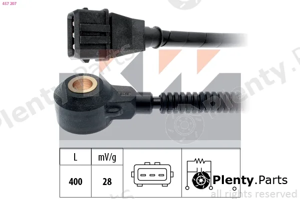 KW 457207 — Knock Sensor Made in Italy - OE Equivalent