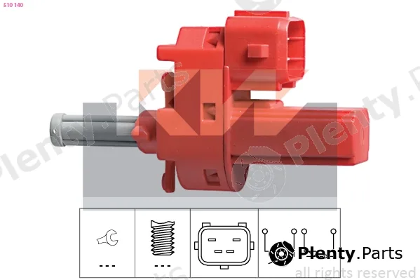 KW 510140 — Switch, clutch control (cruise control) Made in Italy - OE Equivalent