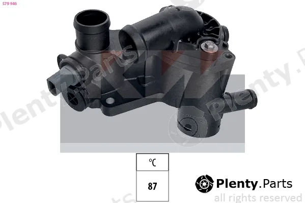 KW 579946 — Thermostat, coolant Made in Italy - OE Equivalent