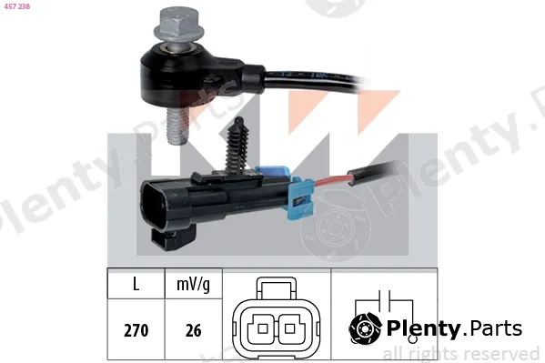 KW 457238 — Knock Sensor Made in Italy - OE Equivalent