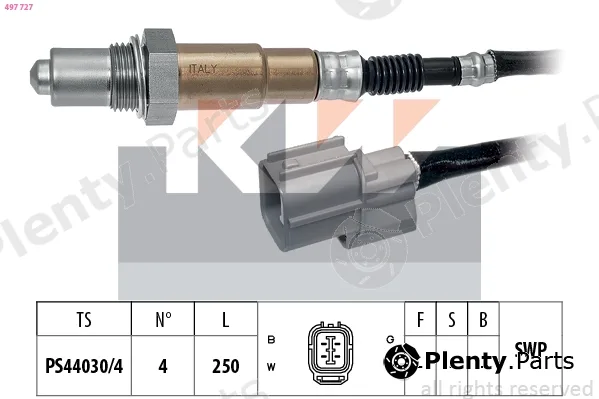 KW 497727 — Lambda Sensor Made in Italy - OE Equivalent